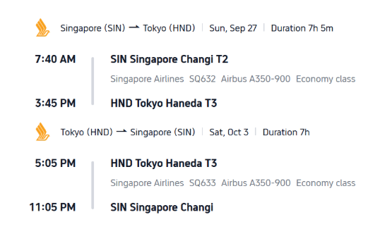 Suggested Flights